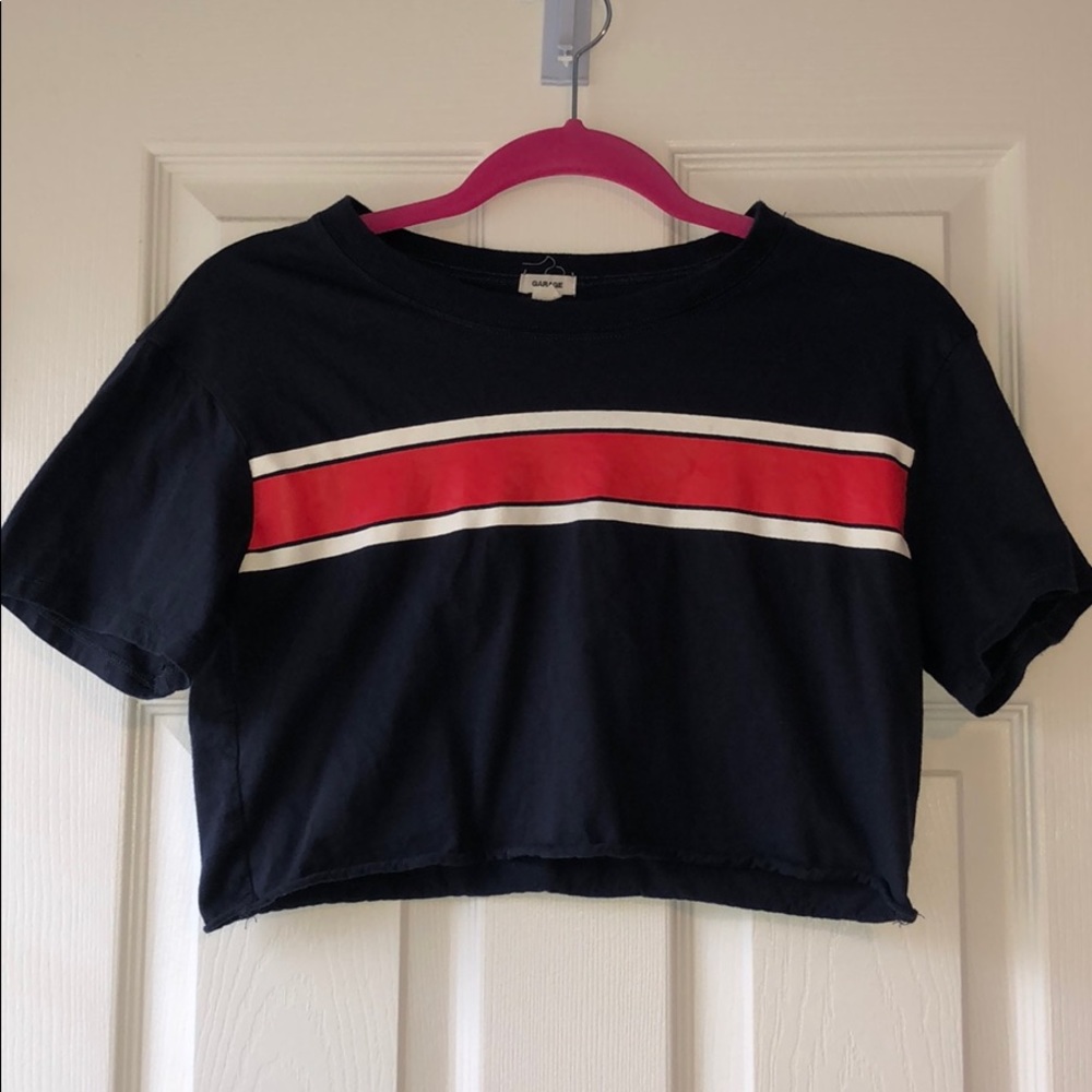 garage crop top